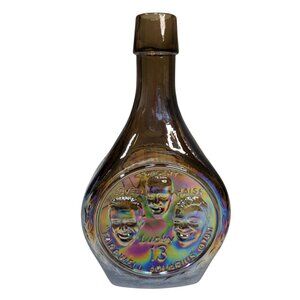 Vintage Wheaton Iridescent Brown Decanter Bottle